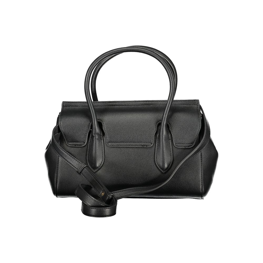 Twinset Black Polyurethane Handbag - Elegant & Versatile