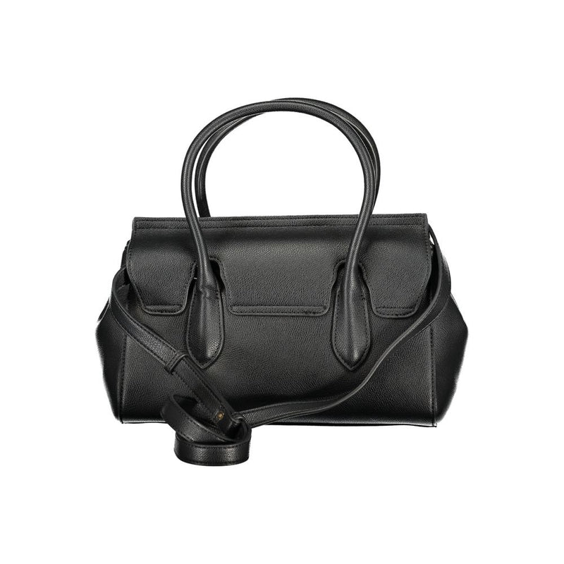 Twinset Black Polyurethane Handbag - Elegant & Versatile