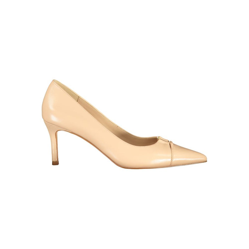 Twinset Rosa Leather Women Classic Shoe - Elegant Pink Pumps