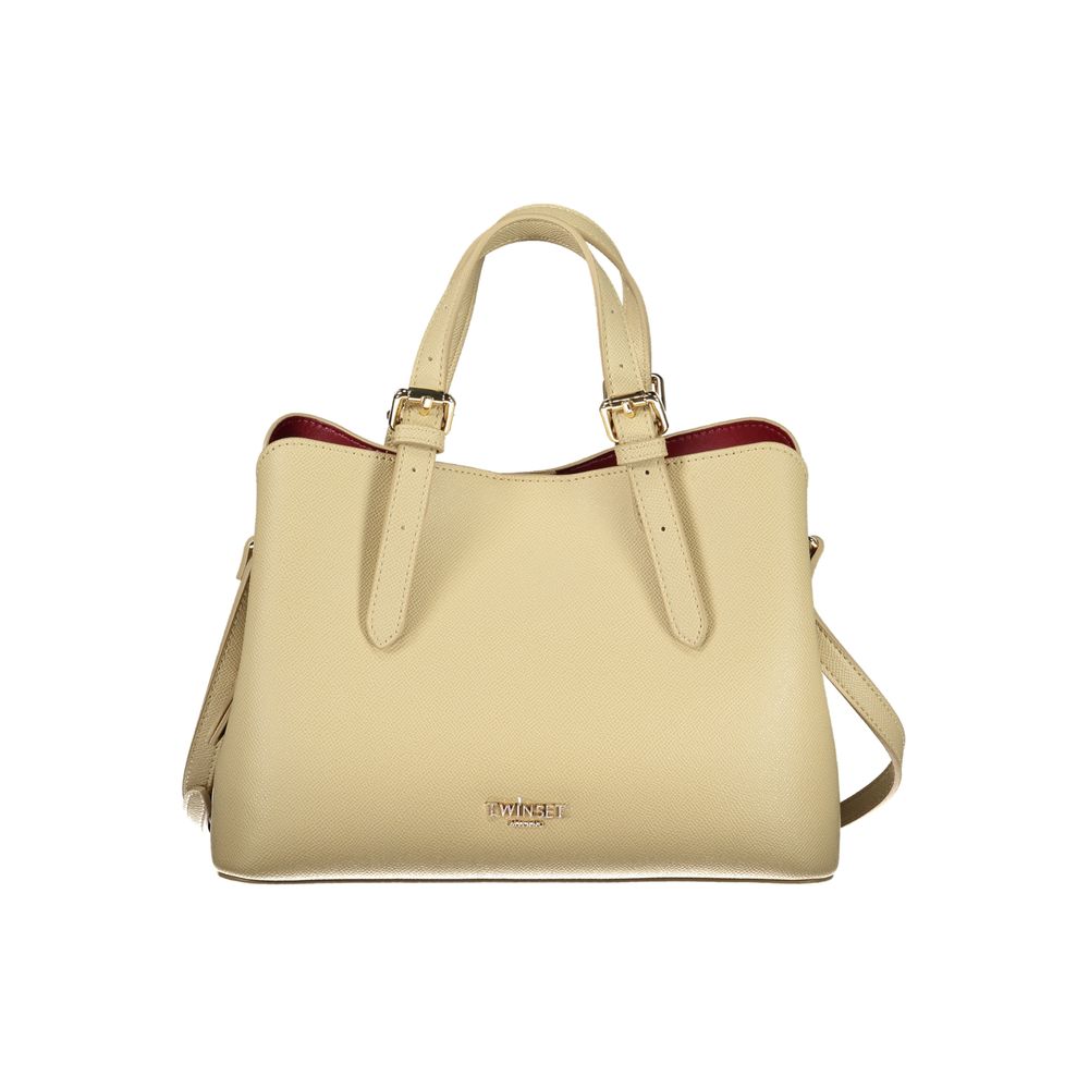 Twinset Beige Polyurethane Women's Handbag