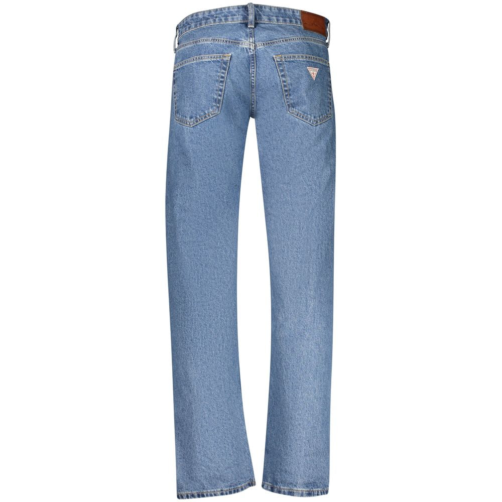 Guess Jeans Blu Cotton Men's Jean - Style & Comfort