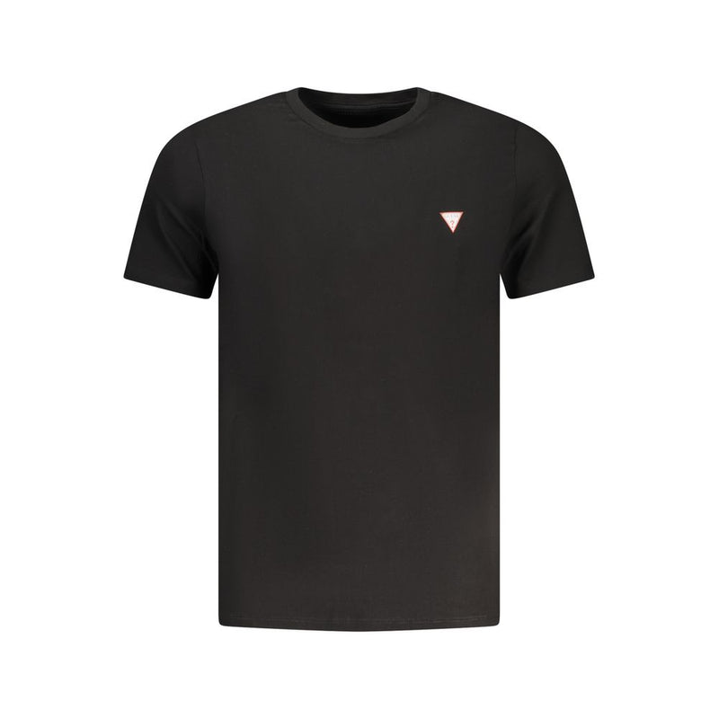 Guess Jeans Nero Cotton Men's T-Shirt - Premium Comfort