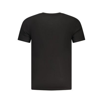 Guess Jeans Nero Katoenen Heren T-shirt