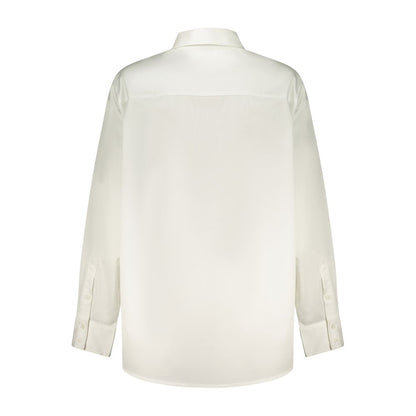 Guess Jeans Bianco Cotton Women's Shirt