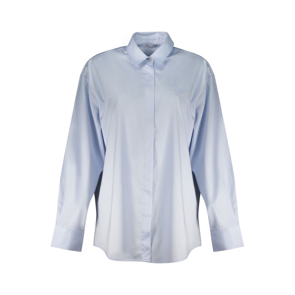 Guess Jeans Azzurro Cotton Shirt for Women