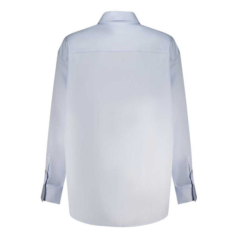 Guess Jeans Azzurro Cotton Women Shirt - Stylish & Comfortable
