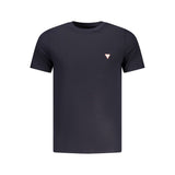 Guess Jeans Blu Cotton Men's T-Shirt - Iconic Style