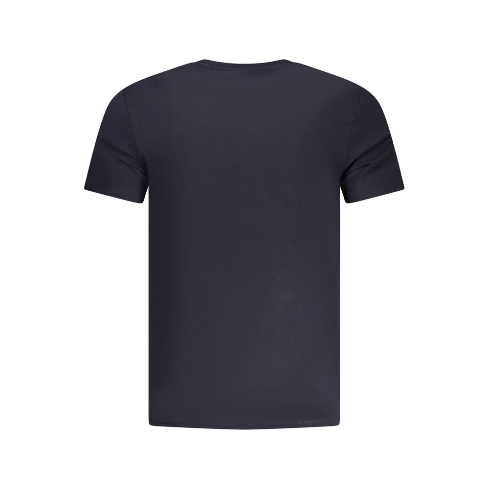 Guess Jeans Blu Cotton Men's T-Shirt - Iconic Style
