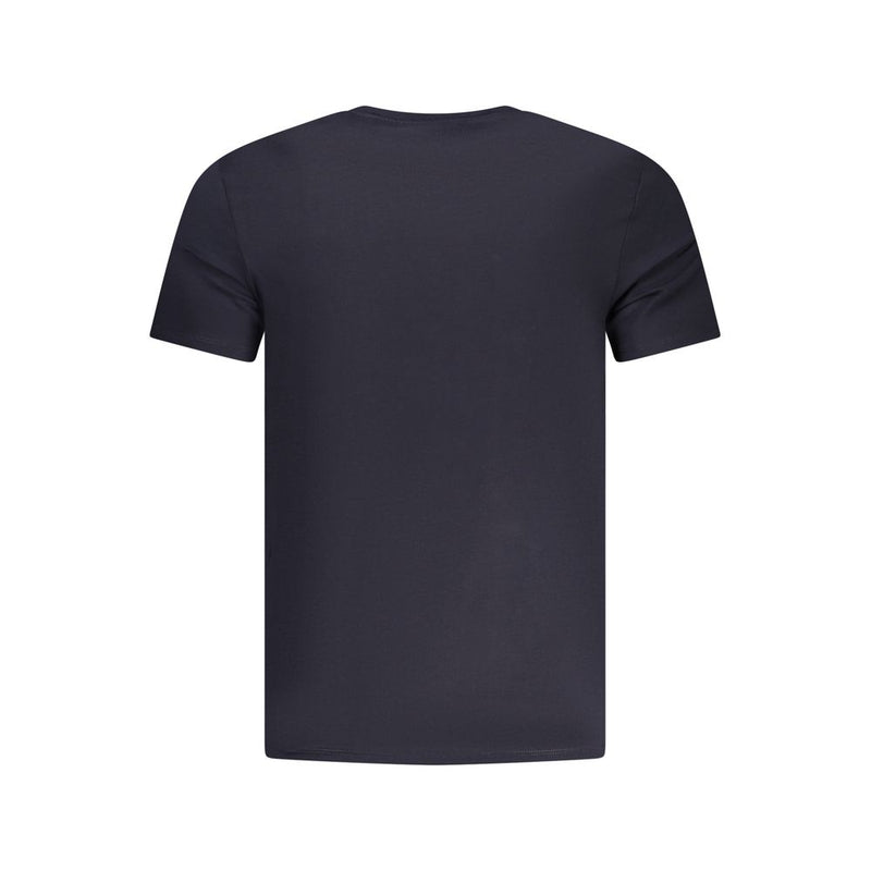 Guess Jeans Blu Cotton Men's T-Shirt - Iconic Style