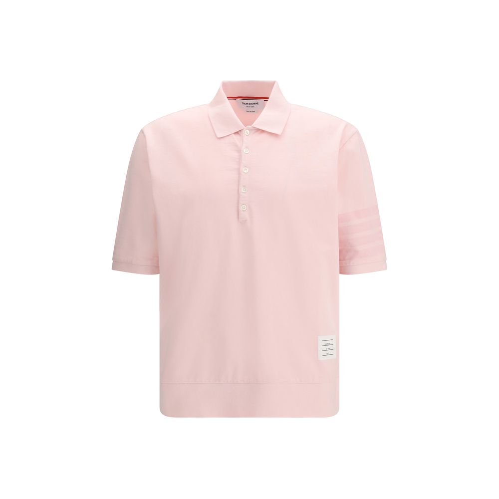 Thom Browne Multicolor Cotton Polo Shirt for Men