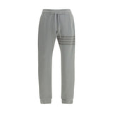 Thom Browne Gray Cotton Joggers - Modern Sportswear for Men