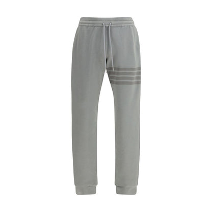 Pantalon de jogging en coton gris Thom Browne (pantalon de sport)