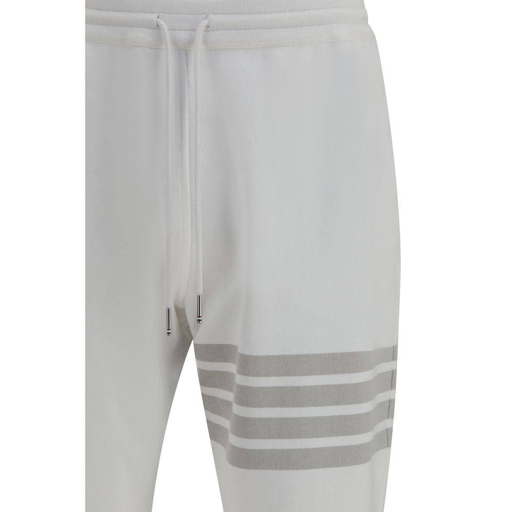 Thom Browne Witte Katoenen Joggingbroek