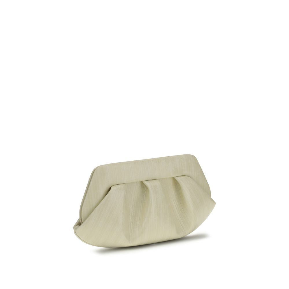 THEMOIRè Bios Baguette Clutch Bag - Sac à main en cuir vegan blanc