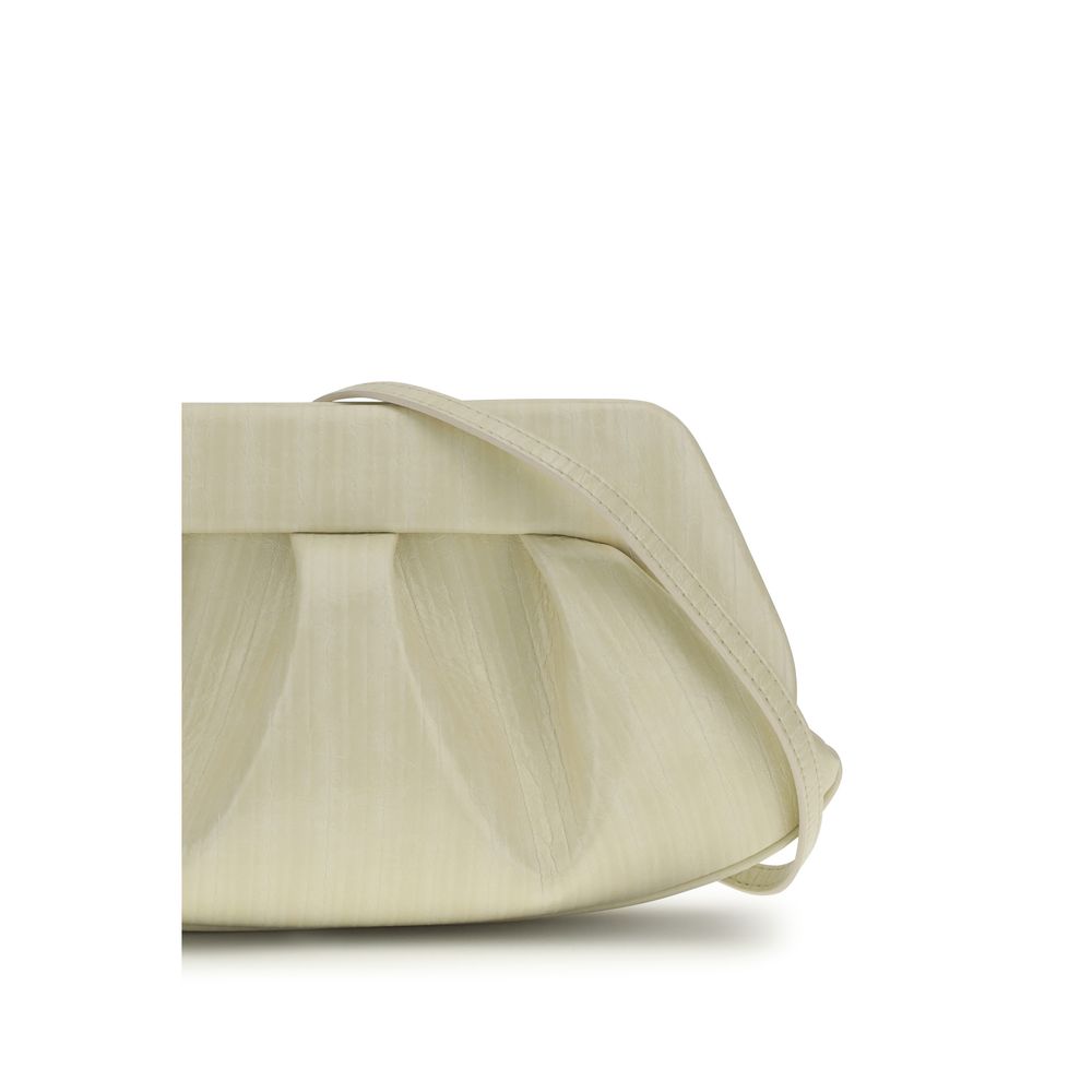 THEMOIRè Bios Baguette Clutch Bag - Sac à main en cuir vegan blanc