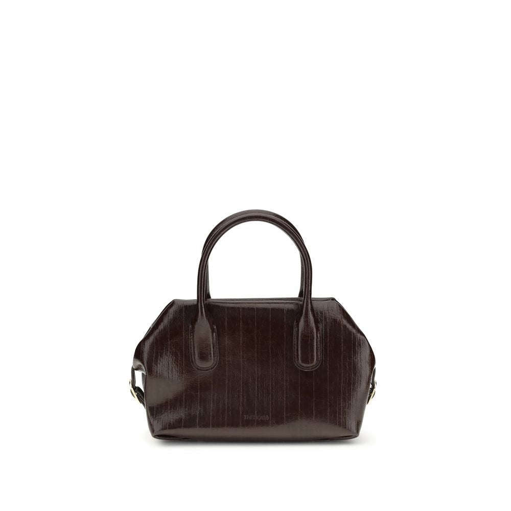THEMOIRè Tallia Trank Brown Polyethylene Shoulder Bag