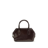 THEMOIRè Tallia Trank Brown Polyethylene Shoulder Bag