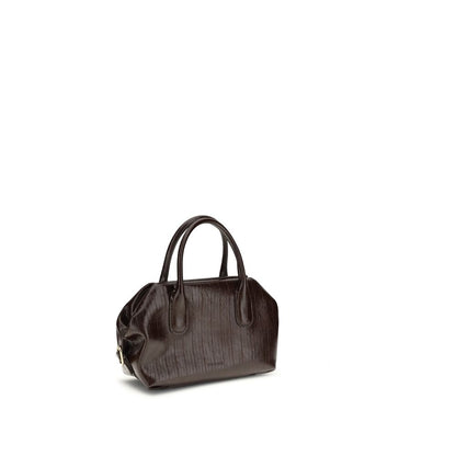 THEMOIRè Brown Polyethylene Shoulder Bag
