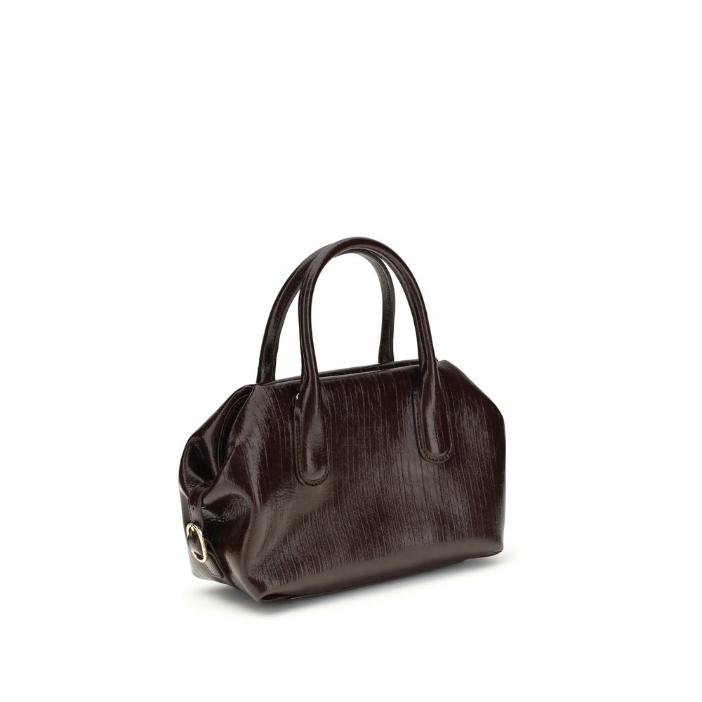 THEMOIRè Tallia Trank Brown Polyethylene Shoulder Bag