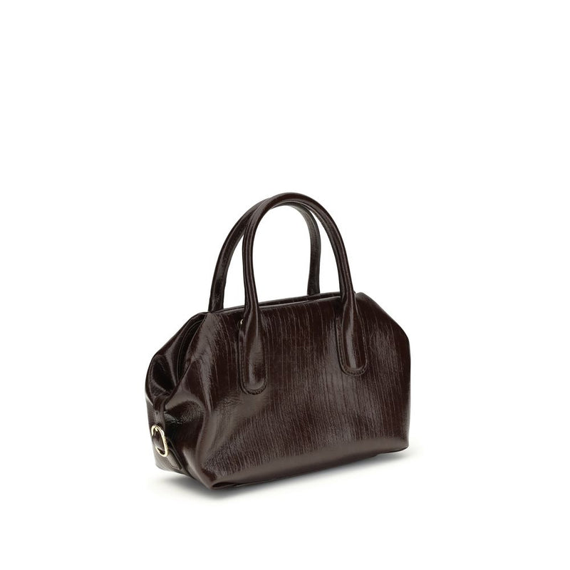 THEMOIRè Tallia Trank Brown Polyethylene Shoulder Bag
