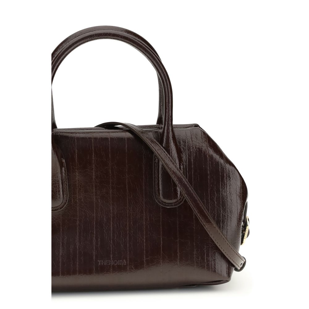 THEMOIRè Tallia Trank Brown Polyethylene Shoulder Bag