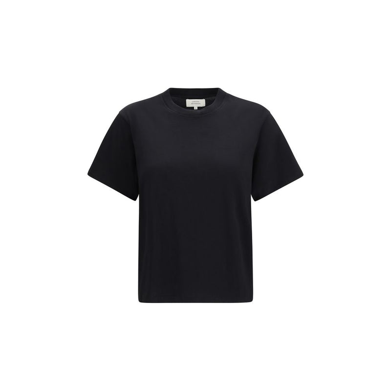 Loulou De Saison Telanto Black Cotton T-Shirt for Women