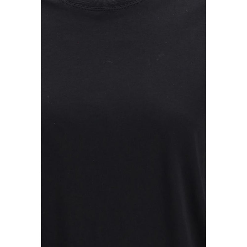 Loulou De Saison Telanto Black Cotton T-Shirt for Women
