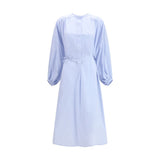 Loulou De Saison Robe décontractée en coton bleu clair