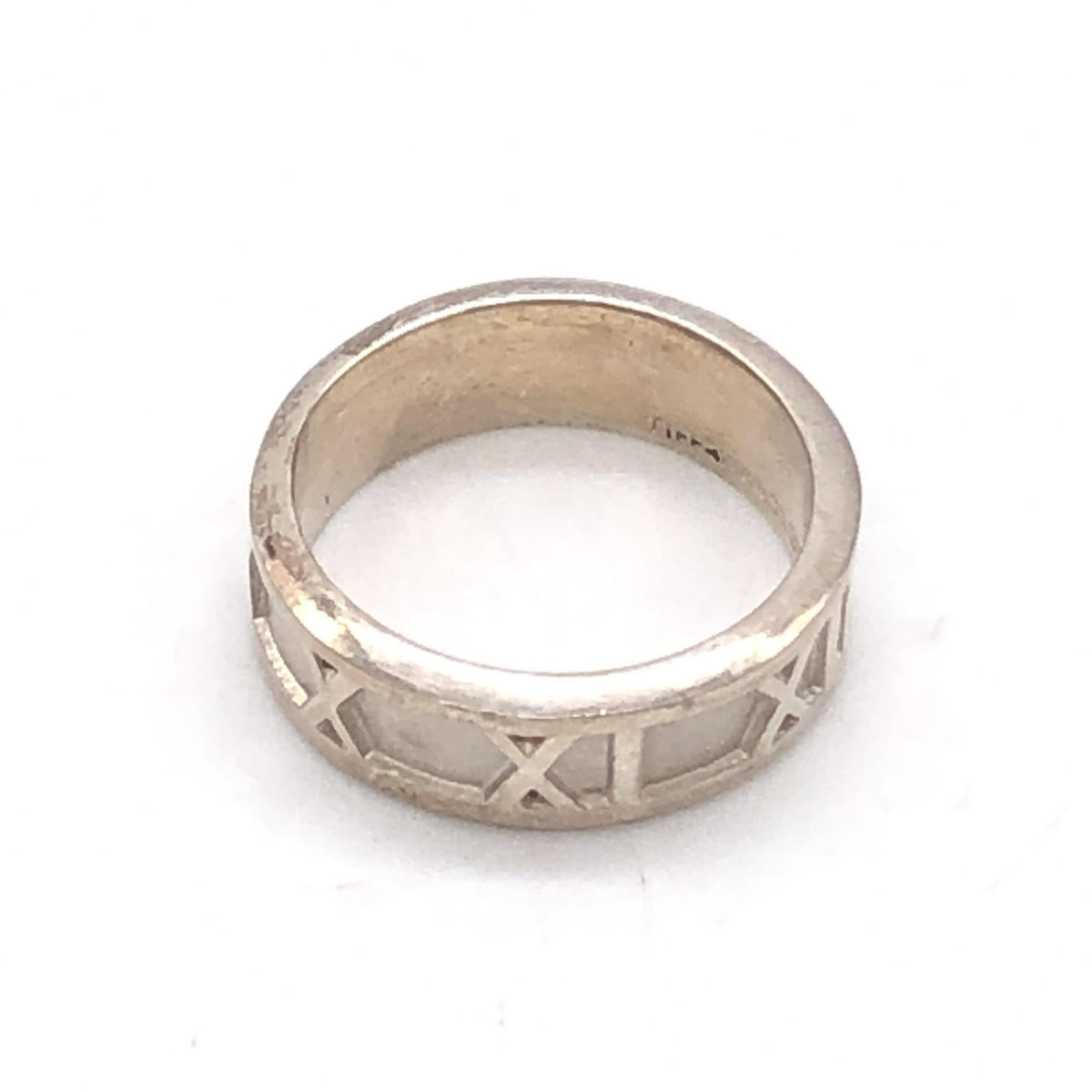 Tiffany & Co. Atlas Ring - Sterling Silver - US Size 5