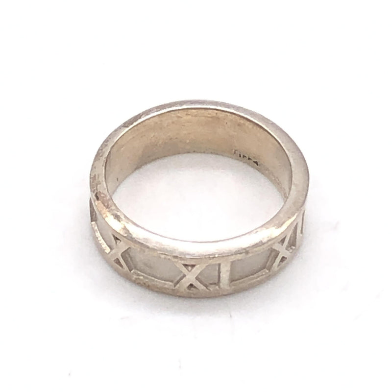 Tiffany & Co. Atlas Ring - Sterling Silver - US Size 5