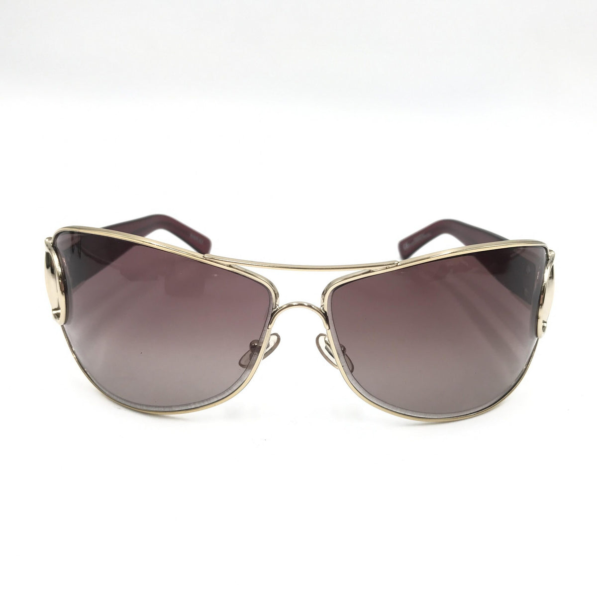 Gucci Aviator Horsebit Sunglasses with Tinted Lenses