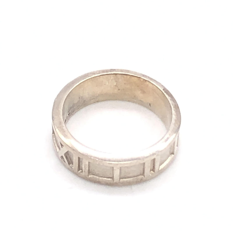 Tiffany & Co. Atlas Ring - Sterling Silver - US Size 5