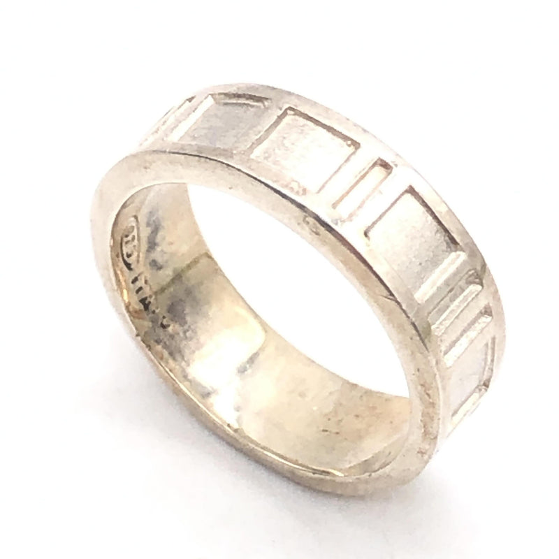 Tiffany & Co. Atlas Ring - Sterling Silver - US Size 5