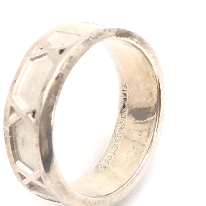Tiffany & Co. Atlas Ring - Sterling Silver - US Size 5