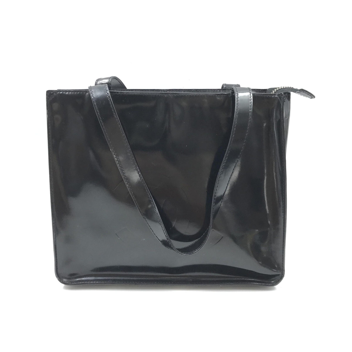 Chanel Black Patent Leather Tote - Timeless Luxury