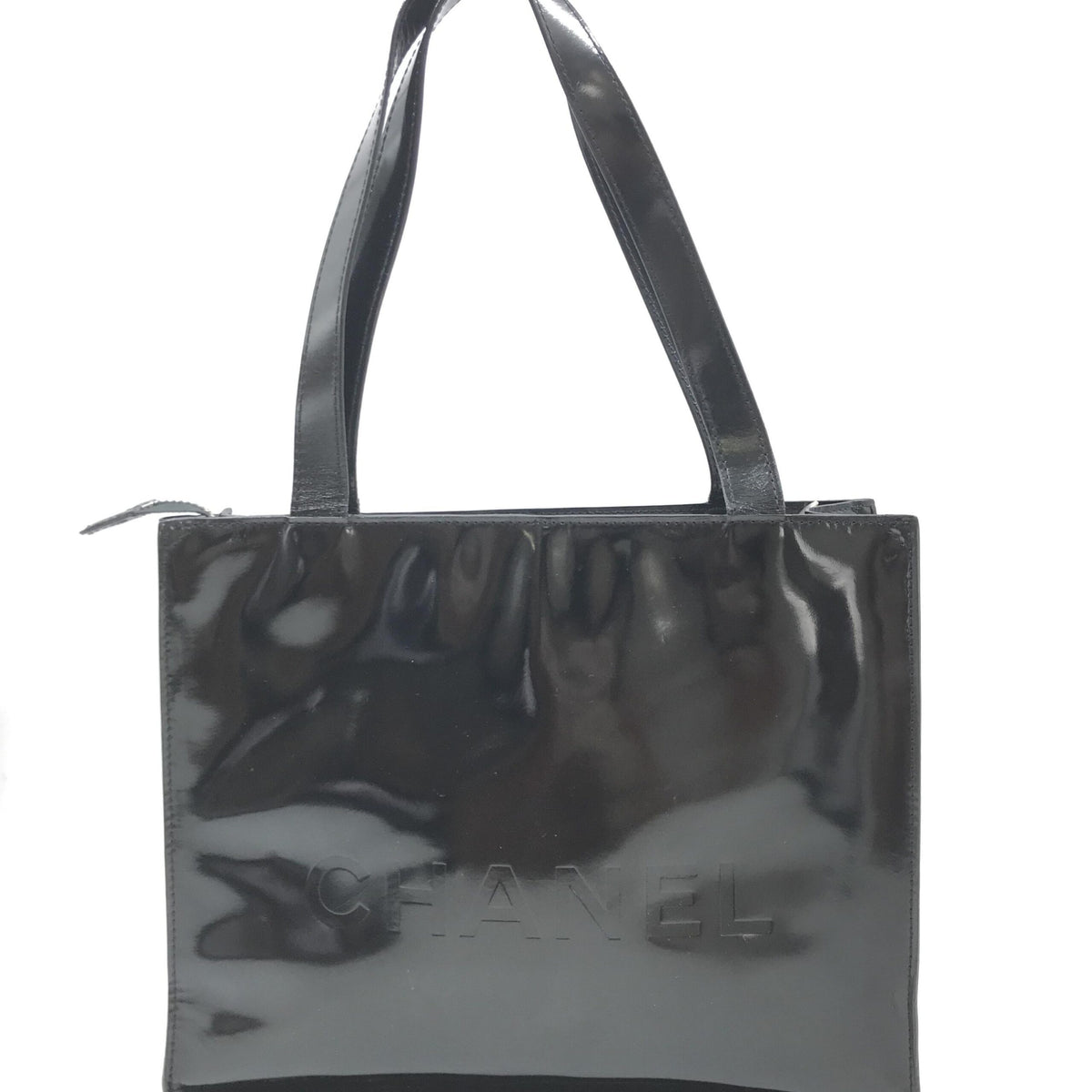 Chanel Black Patent Leather Tote - Timeless Luxury