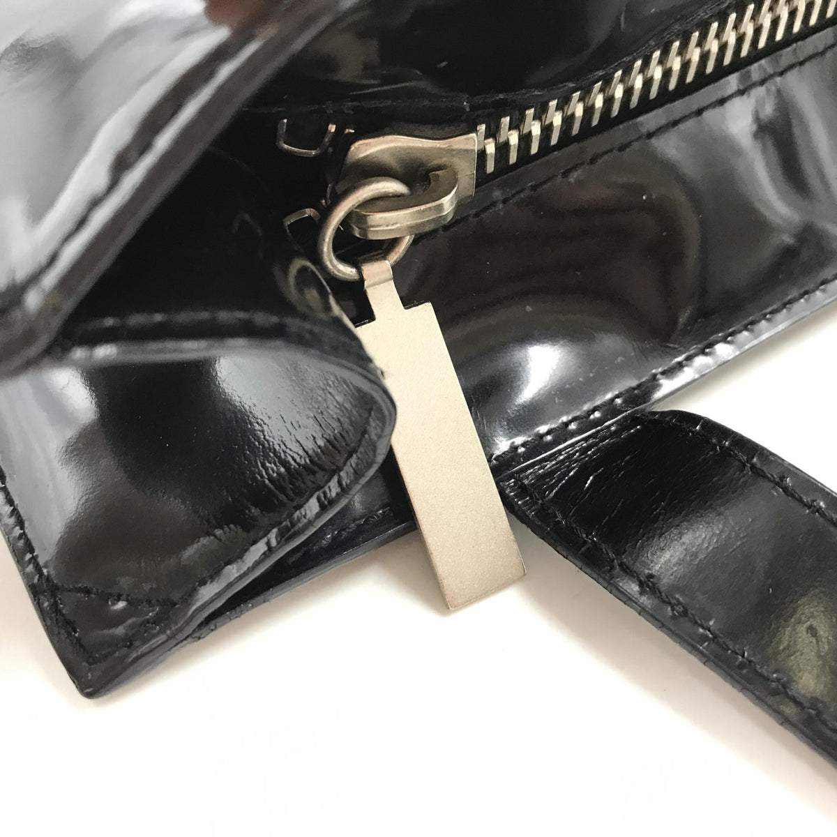 Chanel Black Patent Leather Tote - Timeless Luxury