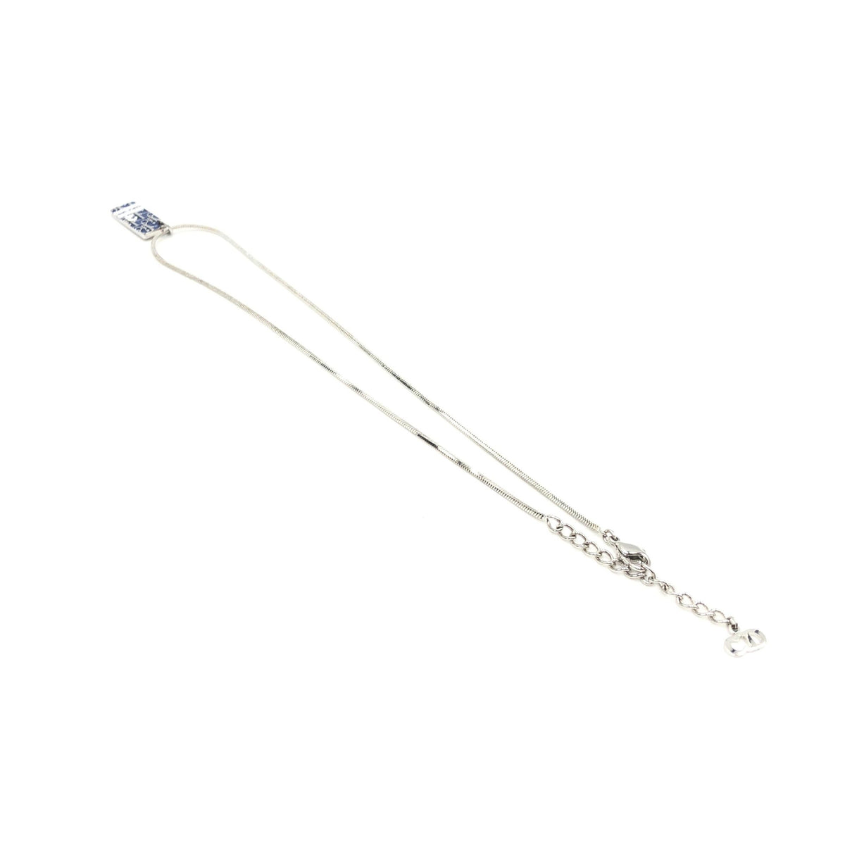 Collier Pendentif Trotter Bleu Christian Dior