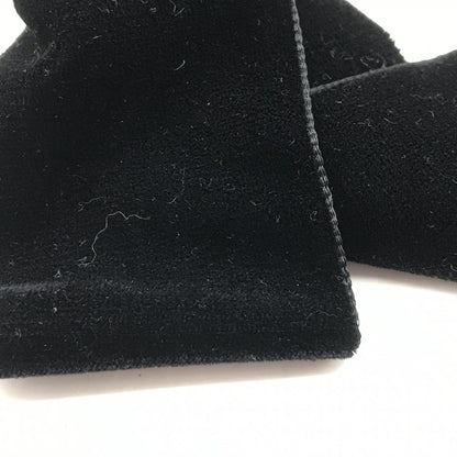 Chanel Black Velvet Bow Hair Accessory