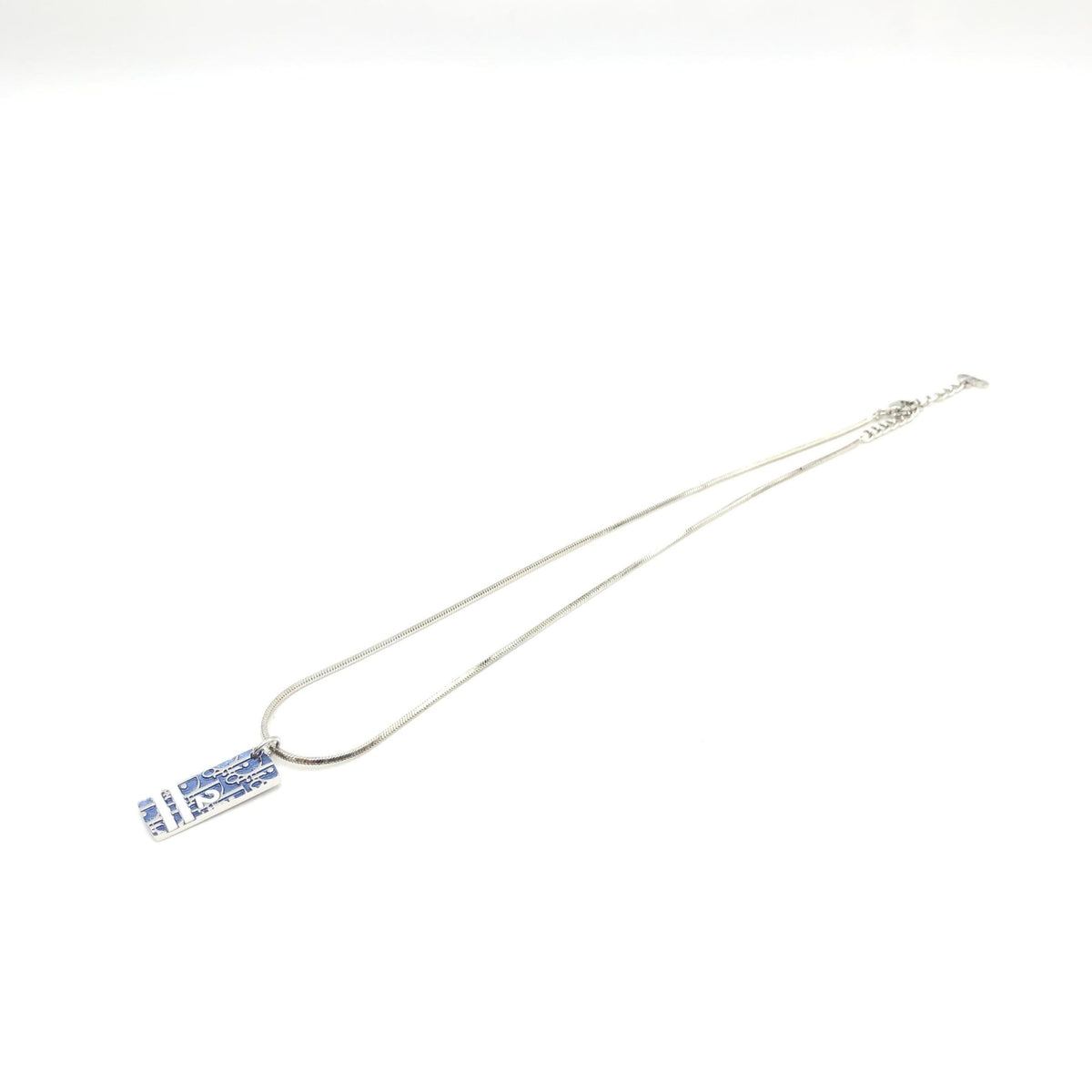 Collier Pendentif Trotter Bleu Christian Dior
