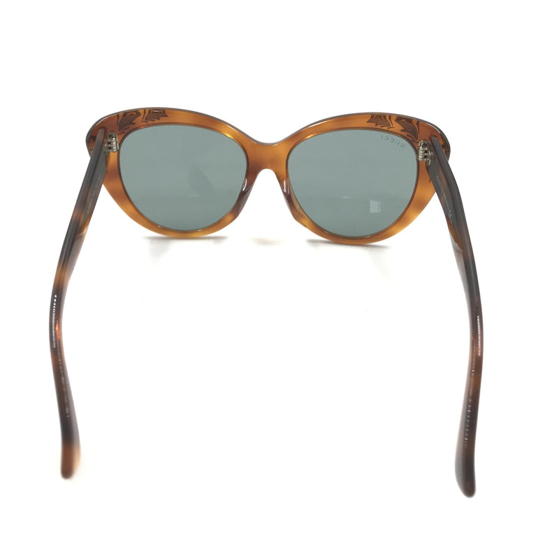 Gucci Cat Eye Sunglasses with Tortoise Shell Design