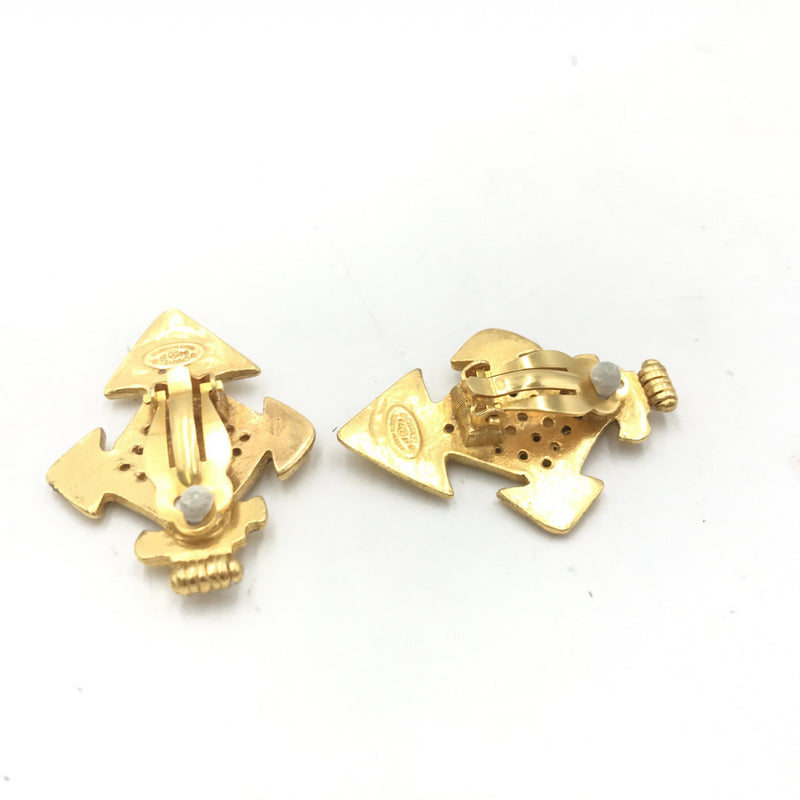 Chanel Coco Mark Earrings - Élégance Intemporelle