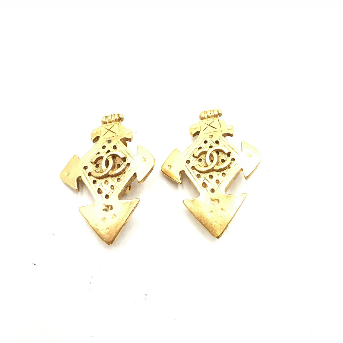 Chanel Coco Mark Earrings - Élégance Intemporelle
