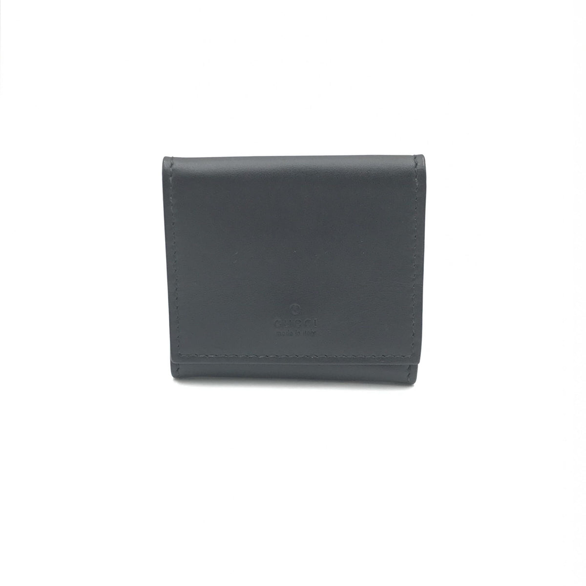 Gucci Compact Leather Wallet - Timeless Elegance in Black
