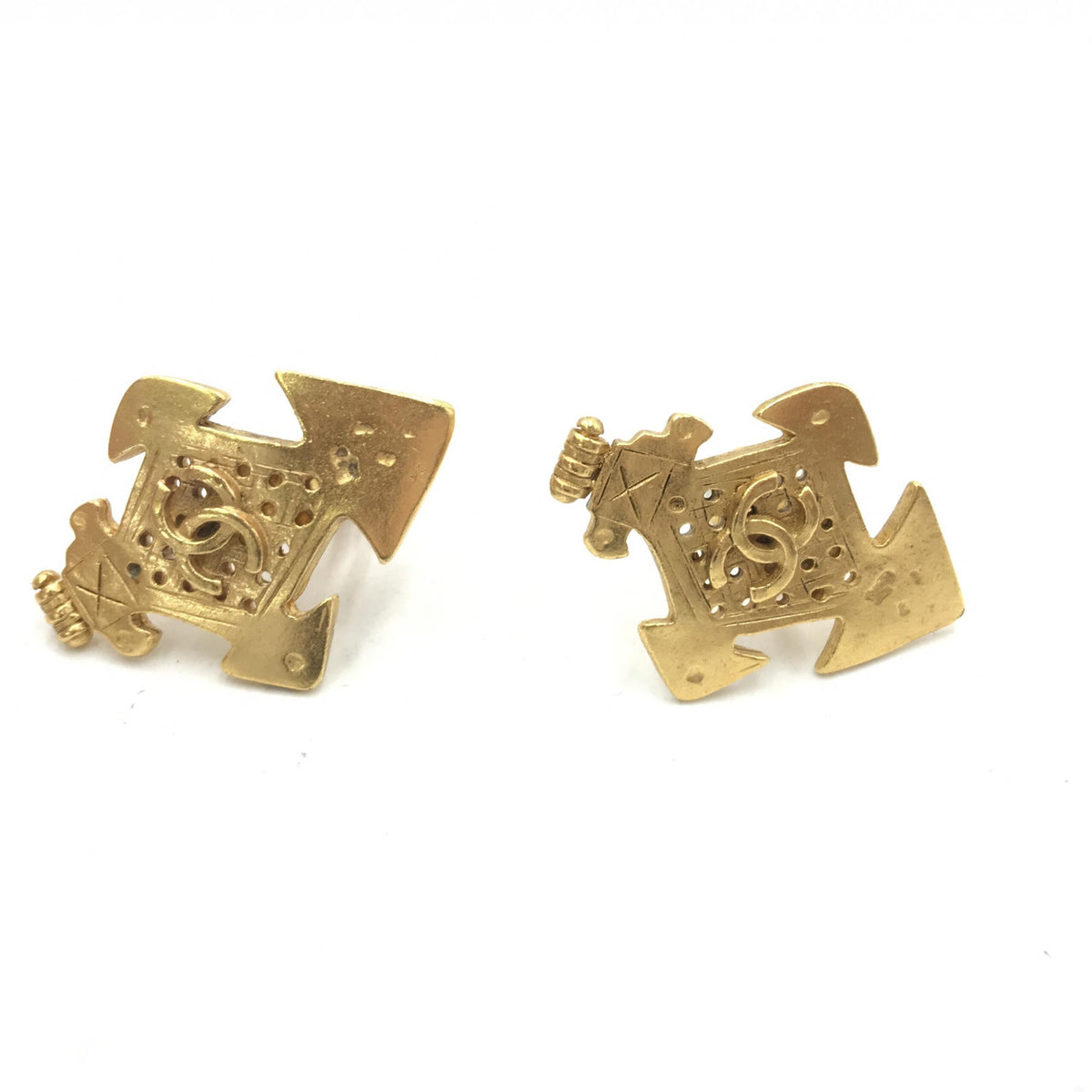 Chanel Coco Mark Earrings - Élégance Intemporelle