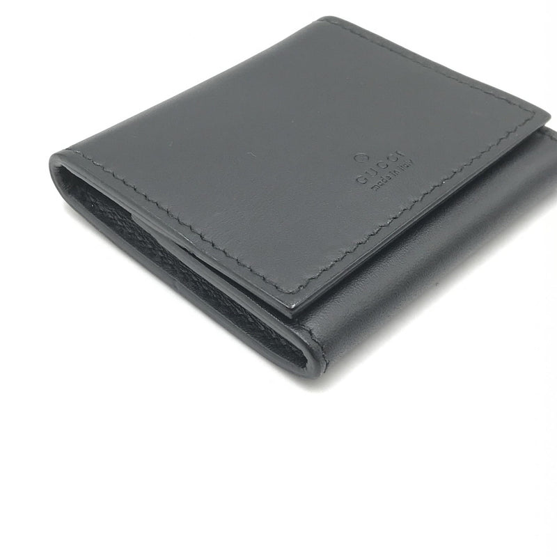 Gucci Compact Leather Wallet - Timeless Elegance in Black