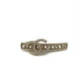 Chanel Crystal Pearl CC Hair Clip - Luxury Accessory for Women