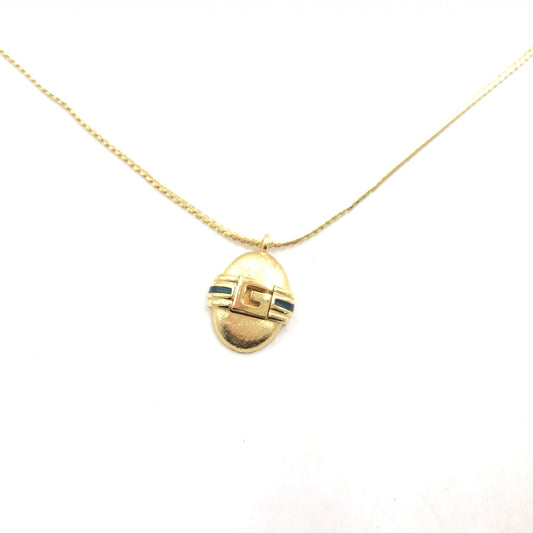 Givenchy Gold Pendant Necklace - Élégance Intemporelle