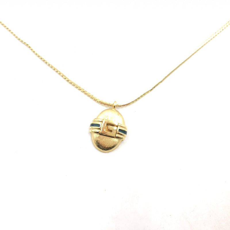 Givenchy Gold Pendant Necklace - Élégance Intemporelle