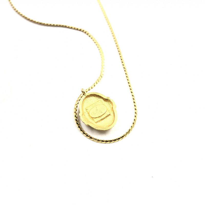 Givenchy Gold Pendant Necklace - Élégance Intemporelle